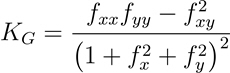 Gaussian curvature equation Gaussian curvature equation